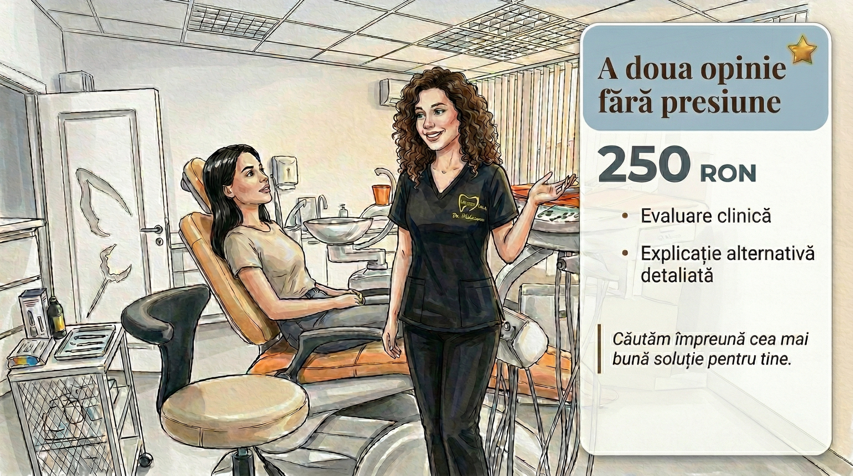 A doua opinie fără presiune