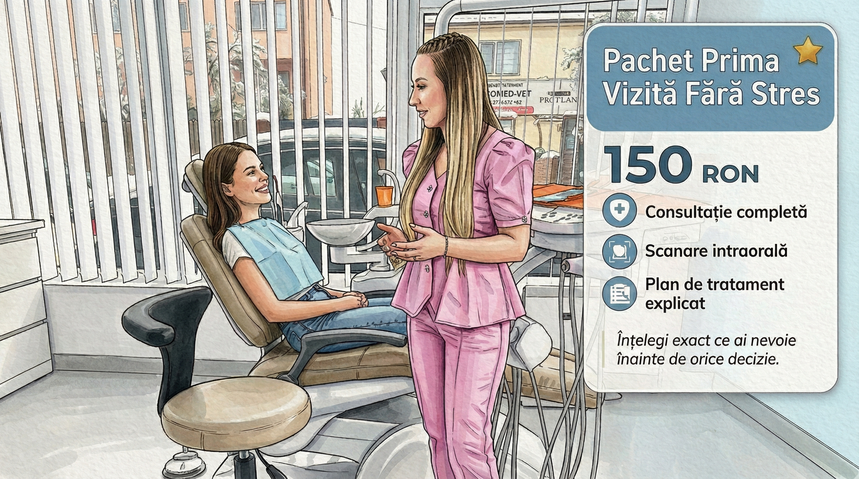 Prima Vizită Fără Stres